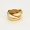 56 CARTIER - Trinity - Extra large - Bague trois anneaux en or de trois couleurs 58 Facettes DV0379-27-56-3