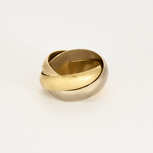 Bague 53 CARTIER - Trinity - Extra large - Bague trois anneaux en or de trois couleurs 58 Facettes DV0379-24-53-2