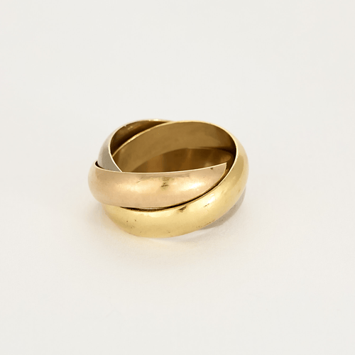 Bague 53 CARTIER - Trinity - Extra large - Bague trois anneaux en or de trois couleurs 58 Facettes DV0379-24-53-2