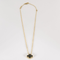 Collier Van Cleef & Arpels - Vintage Alhambra - Collier en or jaune et onyx 58 Facettes DV0830-26