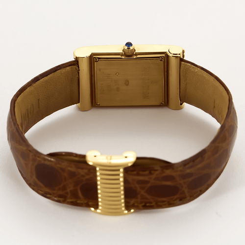 Montre BOUCHERON - Reflet - Montre en or jaune à boitier rectangulaire à mouvement quartz 58 Facettes DV19386-1