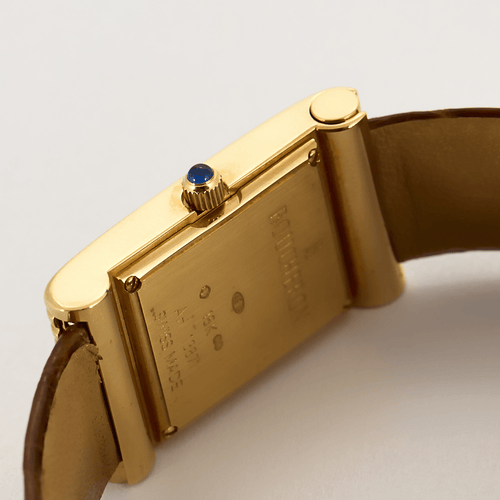 Montre BOUCHERON - Reflet - Montre en or jaune à boitier rectangulaire à mouvement quartz 58 Facettes DV19386-1