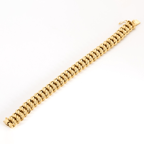 Bracelet Bracelet gourmette en or jaune 58 Facettes DV4076-2