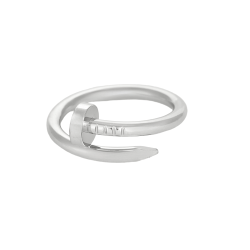 Bague 59 CARTIER - Juste un clou - Classique. Bague en or gris 58 Facettes DV20398-1