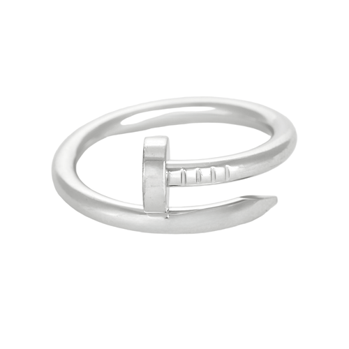 Bague 59 CARTIER - Juste un clou - Classique. Bague en or gris 58 Facettes DV20398-1