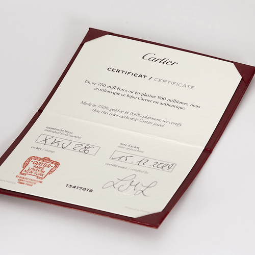 Bague 59 CARTIER - Juste un clou - Classique. Bague en or gris 58 Facettes DV20398-1