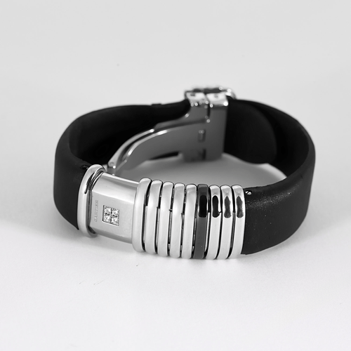 Montre CARTIER - Déclaration - Montre à secret en acier et en titane à boitier rectangulaire à mouvement quartz 58 Facettes DV17299-2