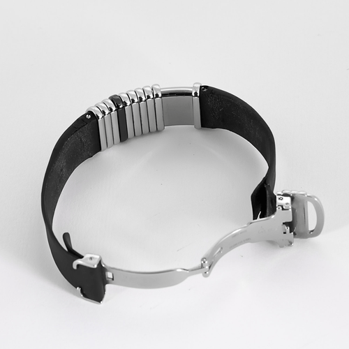 Montre CARTIER - Déclaration - Montre à secret en acier et en titane à boitier rectangulaire à mouvement quartz 58 Facettes DV17299-2