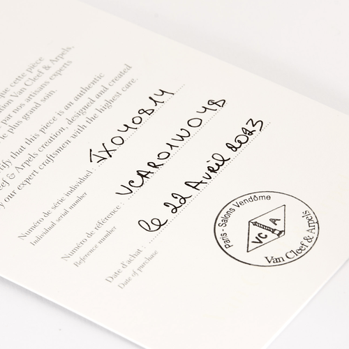 Bague 48 VAN CLEEF & ARPELS - Alliance Diamants Romance en platine et diamants 58 Facettes DV18109-3