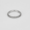 Bague 49 CARTIER - ETINCELLE - Alliance américaine en or blanc et diamants 58 Facettes DV18908-3-49-2