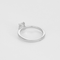 Bague 54 Bague solitaire en or gris 14K et diamant 58 Facettes DDV20161-2