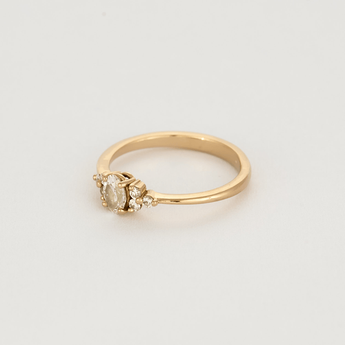 Bague 52 LEILA Buecher - Julie S  - Bague en or jaune et diamants 58 Facettes DV20506-1