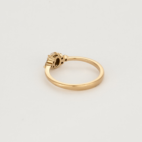 Bague 52 LEILA Buecher - Julie S  - Bague en or jaune et diamants 58 Facettes DV20506-1