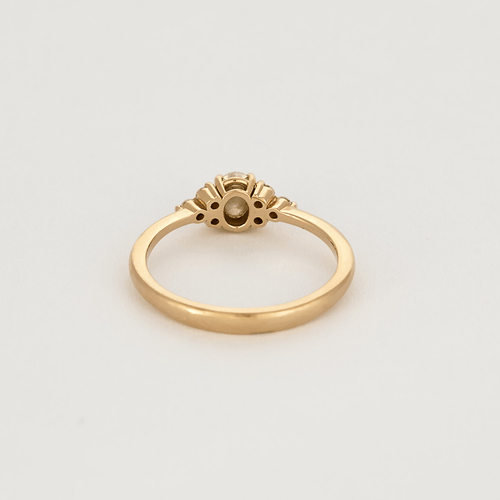 Bague 52 LEILA Buecher - Julie S  - Bague en or jaune et diamants 58 Facettes DV20506-1