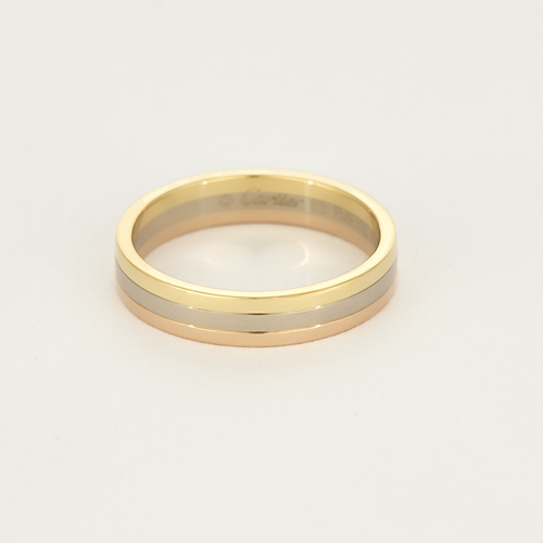 Cartier "Vendôme Louis Cartier" Collection - Wedding band three golds