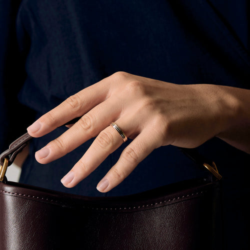 Cartier "Vendôme Louis Cartier" Collection - Wedding band three golds