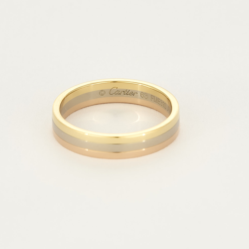 Cartier "Vendôme Louis Cartier" Collection - Wedding band three golds