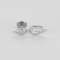 MESSIKA - FIERY - Boucles d'oreilles en or blanc et diamants 58 Facettes DV0659-3