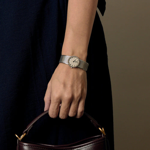 Montre PIAGET - Montre en or blanc à boitier rond à mouvement mécanique à remontage manuel 58 Facettes DV19769-2