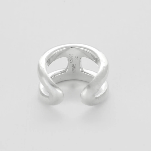 Bague 52 HERMES - Osmose- Petit modèle - Bague en argent 58 Facettes DV20595-1
