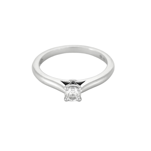 Cartier Solitaire 1895- Bague en platine et diamant 0.20 carat