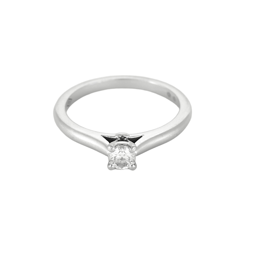 Bague 49 Cartier Solitaire 1895- Bague en platine et diamant 0.20 carat 58 Facettes DDV20651-2-49-2