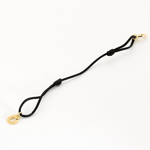 Bracelet DINH VAN Menottes R10 - Bracelet sur cordon et menottes en or jaune 58 Facettes DV20584-3