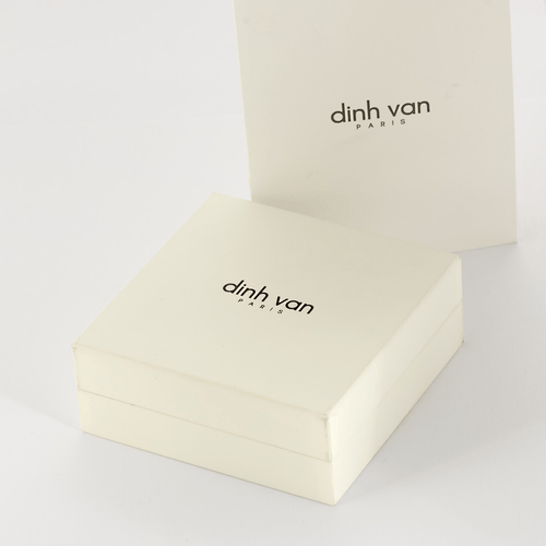 Bracelet DINH VAN Menottes R10 - Bracelet sur cordon et menottes en or jaune 58 Facettes DV20584-3