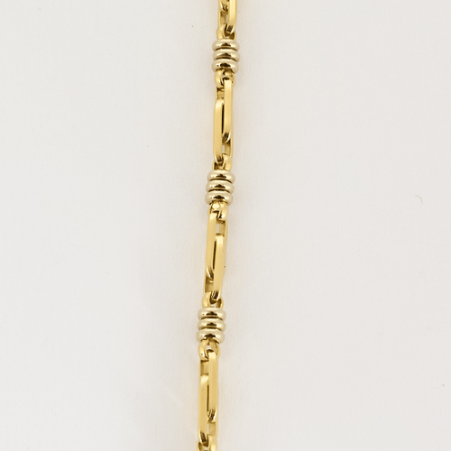 Collier Collier en or jaune à maille fantaisie. 58 Facettes DDV19270-3