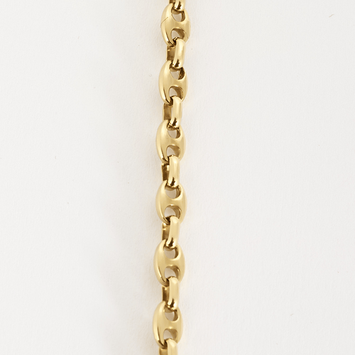 Collier Sautoir en or jaune , maille grain de café 58 Facettes DV0766-3