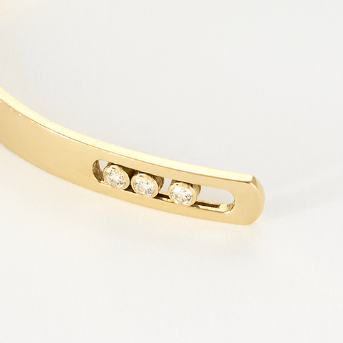 Bracelet Messika - Bangle Move Noa - Bracelet en jaune et diamants 58 Facettes DDV20019-2