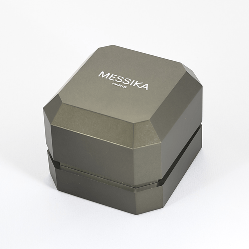 Bague 54 Messika - Move noa- Grand Modèle - Bague en or gris et diamants 58 Facettes DV20019-1