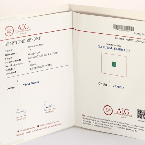 Bague 53 Bague en or jaune émeraude et diamants 58 Facettes DV20524-1