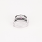 Bague 51 Bague en or gris, saphir rose et diamants 58 Facettes DV21469-1
