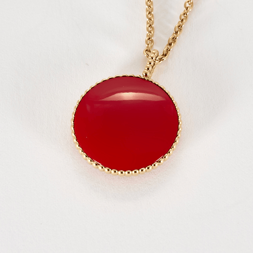 DIOR - Rose des Vents - Collier et pendentif en or rose et diamants 58 Facettes DV0541-11