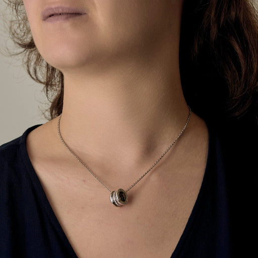 Collier Bulgari -  B.zero1 - Collier en or gris et diamants 58 Facettes DV6698-2