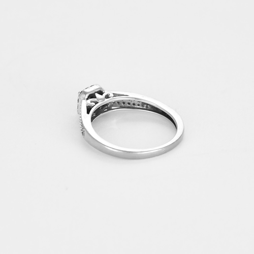 52 Bague en or gris et diamants 58 Facettes DV21604-1-52-2