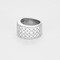 52 BOUCHERON - Large Bague en or gris et diamants 58 Facettes DV21607-1-52-2