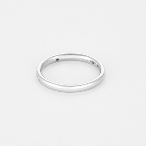 Bague 53 Pomellato - Modèle "Lucciole" Alliance en or blanc et diamant 58 Facettes DV19087-1