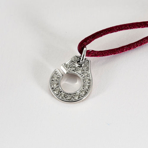 Bracelet DINH VAN - Bracelet Menottes R12 en or gris et diamants 58 Facettes DDV19485-4