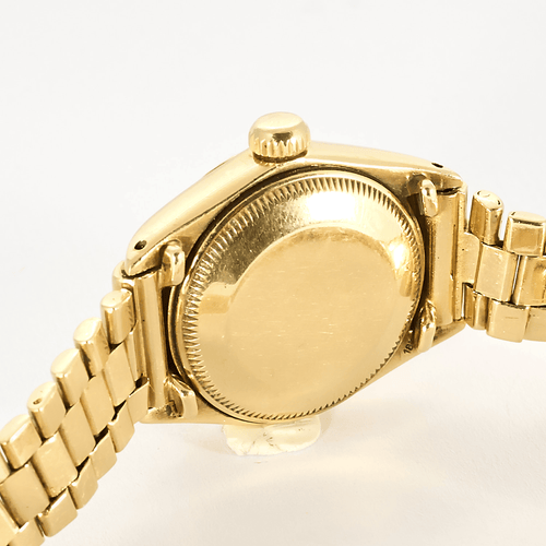 Montre ROLEX - Lady Date Just - Montre or jaune et diamants 58 Facettes DV0975-1