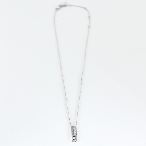 Collier Messika - Collier pavé my first en or gris et diamants 58 Facettes DV21167-2