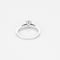Bague 52 Bague solitaire en or gris et diamant 58 Facettes DV21344-1