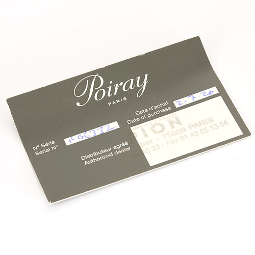 Montre POIRAY - Ma Première - Montre de dame en acier 58 Facettes DV21513-1