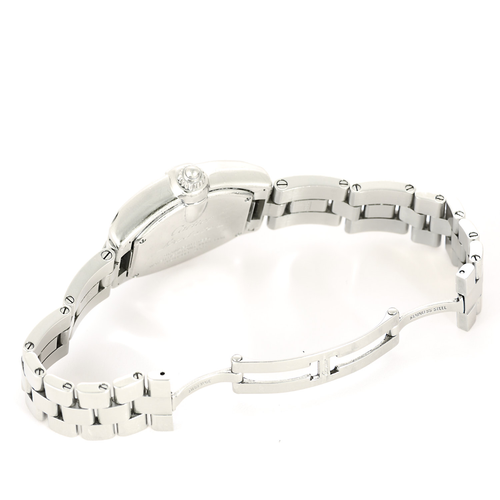 CARTIER - Roadster - Montre en acier à boitier tonneau à mouvement quartz