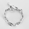 HERMES - "Chaine d'ancre" Medium model. Bracelet in silver