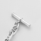 HERMES - "Chaine d'ancre" Medium model. Bracelet in silver