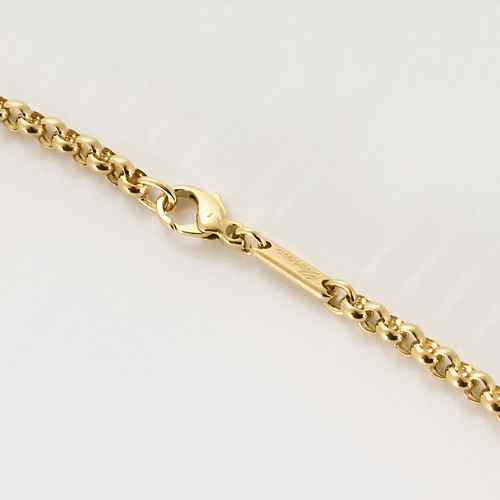 Collier CHOPARD. Collection Happy Diamonds- Collier en or jaune et diamants 58 Facettes DV21752-1
