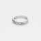 Bague 50 Alliance en or gris et diamants taille ancienne 58 Facettes DV18419-1
