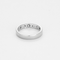 Bague 50 Alliance en or gris et diamants taille ancienne 58 Facettes DV18419-1
